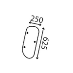 szyba Case - tylna boczna prawa KHN3081