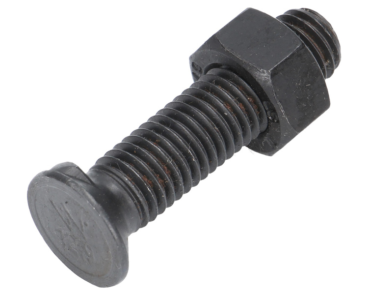 Śruba kpl. płużna dwunoskowa M12x50 mm kl.12.9 Waryński