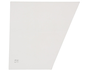 szyba do ciągnika C-360 kabina Szyszka Sapieżyn - drzwi dół ver.II (lewa, prawa) (801A)