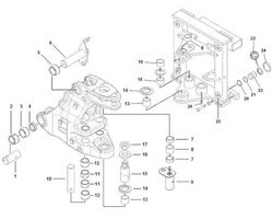 Tuleja konika CAT 428 432 D2 E 237-0944 2370944