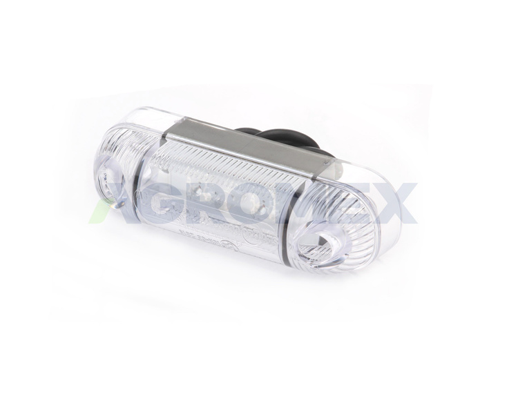 Lampa pozycyjna boczna LED 12 V - 24 V pomarańczowa