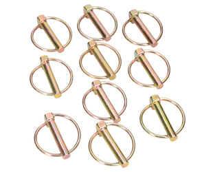 Zatyczka zawleczka rolnicza 8 mm uniwersalna 10 szt.