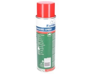 Spray do znakowania zwierząt 500ml czerwony