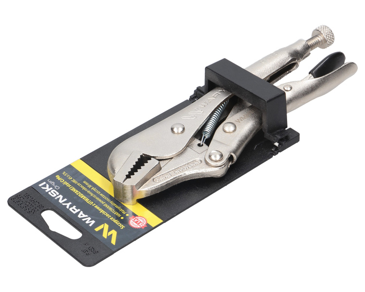 Szczypce zaciskowe Morsa ze stali CrMo 6" wydłużone szczęki Waryński