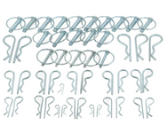 Zestaw zawleczek zabezpieczeń rolniczych do maszyn