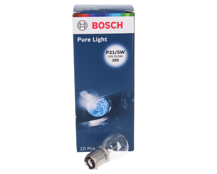 żarówka BOSCH P21/5W 12V 21/5W BAY15d 380 Pure Light