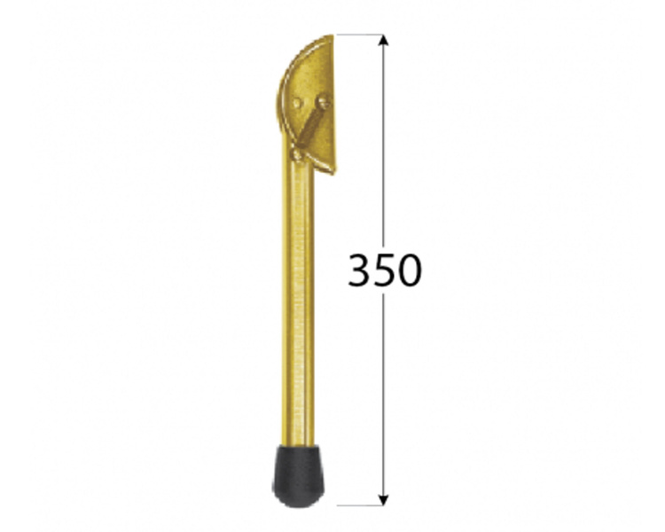 Stopka podpórka do drzwi garażowych 350x25 domax