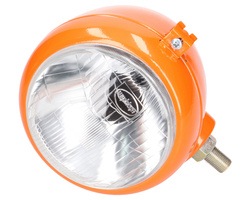 lampa przednia prawa pomarańczowa do ciągnika Fiat 150mm