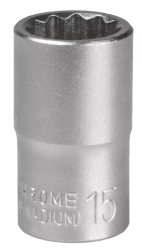 Nasadka 1/2" 12-kąt 15 mm MJW