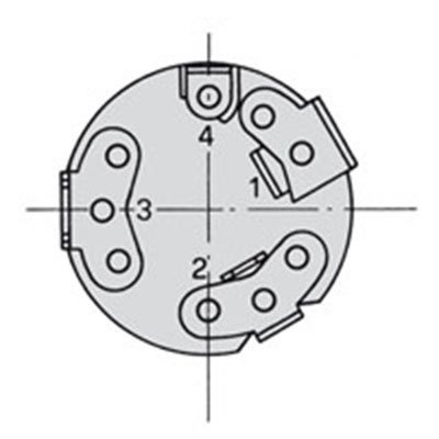 stacyjka z rozruchem Case David Brown Landini MF Massey Ferguson 3107556R92 1865976M91