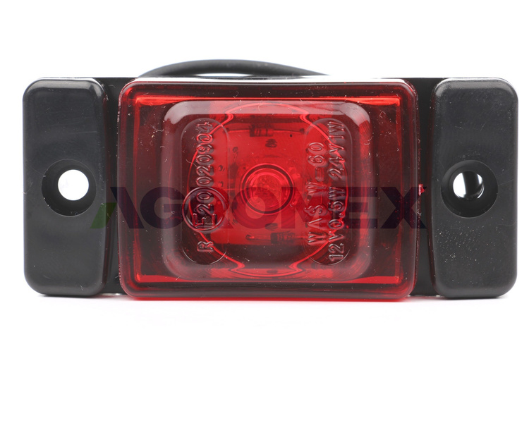 Lampa obrysowa LED 12 V - 24 V tylna czerwona