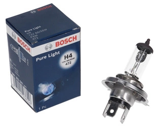 żarówka BOSCH H4 12V 60/55W P43t 472 Pure Light