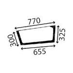 szyba do ciągnika Fendt - drzwi dolna lewa 524810030320 (3795)
