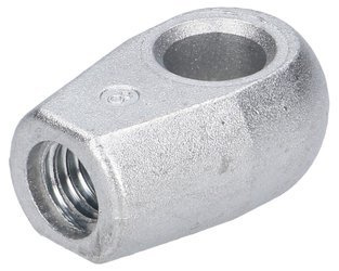 końcówka siłownika gazowego M8, 17mm, fi 8,2mm