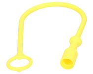 Pokrywa (zaślepka) do gniazda szybkozłączy 1/4" ISO-A 12.7-20-TPE żółta