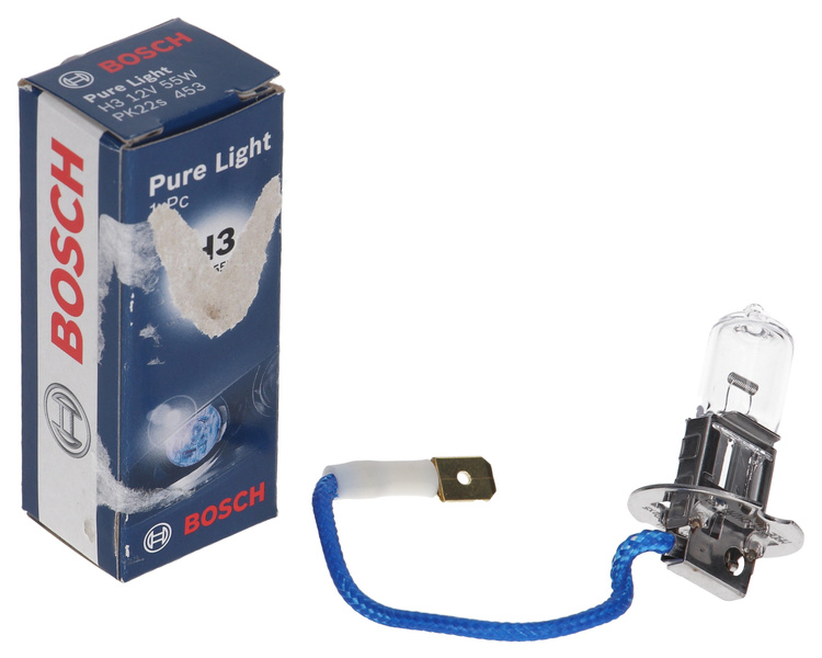 żarówka BOSCH H3 12V 55W PK22s 453 Pure Light