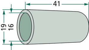 tuleja redukcyjna sworznia 16-19mm kat.0-1