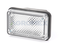 Lampa cofania biała 58u W-11 12V-24V