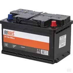 akumulator 12V 72Ah 700A GOPART