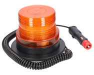 lampa błyskowa LED, kogut 12-24V, 20W na magnes