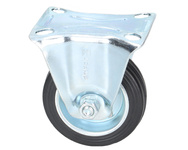 Koło stałe 75mm 50kg metalowo gumowe do wózków