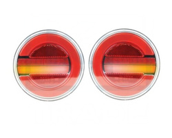 Zestaw lamp LED do przyczepy 3 funkcje z dynamicznym kierunkowskazem