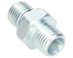 Złącze hydrauliczne proste BB (przyłączka) M14x1.5 (08L) x 1/4" BSP z uszczelnieniem XGE08LR-1/4"ED (G1/4ED14) Waryński 