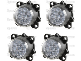 lampy przednie LED drogowe i mijania Massey Ferguson kpl 4 szt S.163751