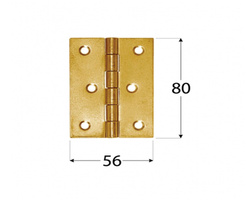 Zawias splatany 80x56x1,5 klapy skrzynie domax