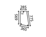 szyba Massey Ferguson seria 3000 - naroznikowa 3582770M1