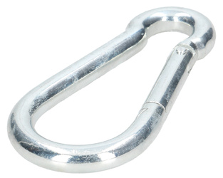 Karabińczyk metalowy klasyczny 11x120mm stalowy