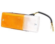 lampa przednia prawa 175x70mm Massey Ferguson