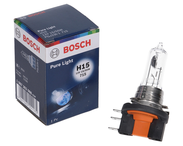 żarówka BOSCH H15 12V 15/55W PGJ23t-1 Pure Light