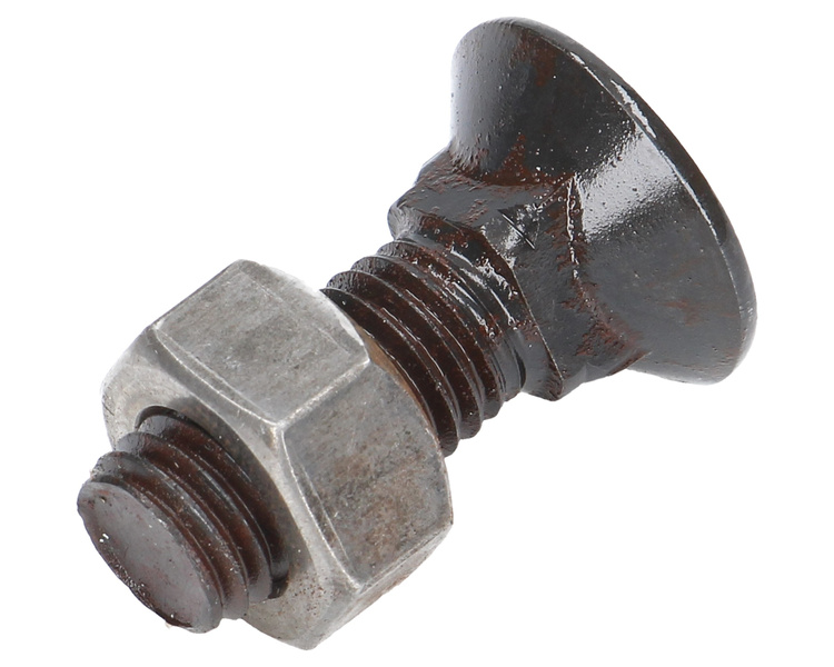 Śruba płużna podsadzana z nakrętką M12x35 kl. 10.9