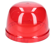klosz lampy błyskowej, koguta czerwony 130x90mm