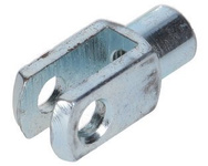 końcówka widełkowa siłownika gazowego M6, 12mm, fi 6mm