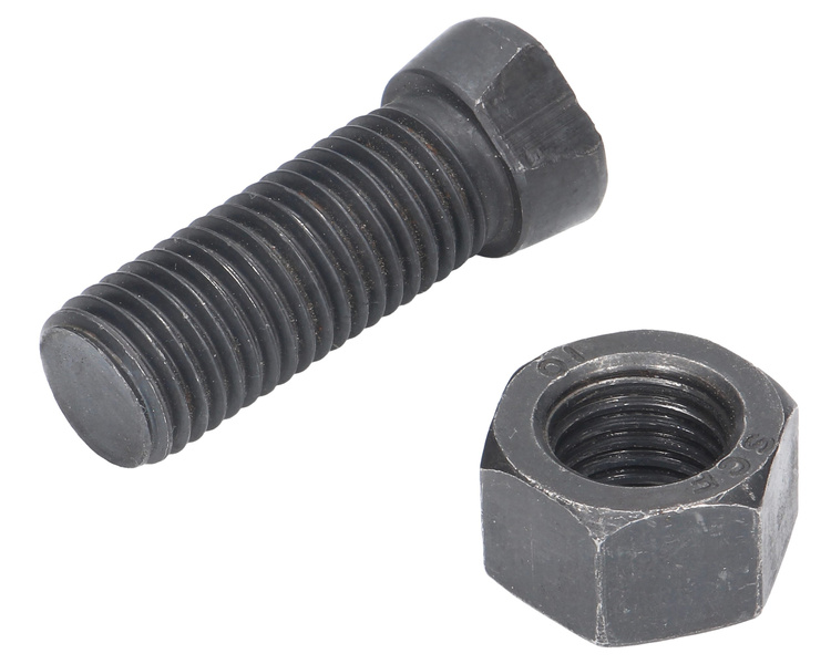 Śruba kpl. płużna oval z jednej strony ścięta M16x50 mm kl.12.9 zastosowanie Kverneland Waryński M16X50OV1