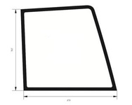 szyba Fiat, Ford New Holland - drzwi górna prawa 82002179 (1277)