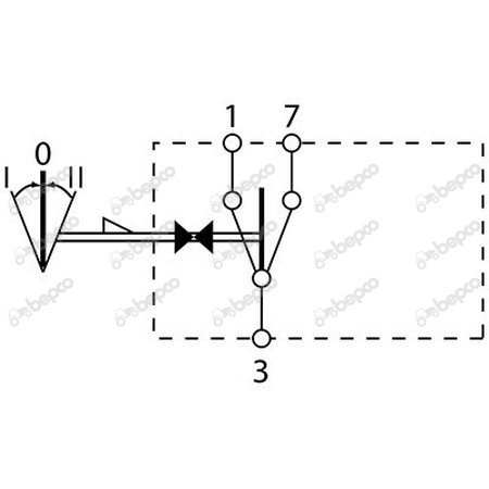 włącznik, przełącznik 42x22mm 3 położenia 3 PIN 22238274