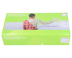 Rękawice ochronne weterynaryjne z ochraniaczem ramienia, 120 cm 50 szt. KERBL