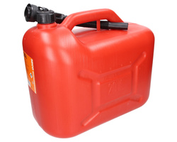 Kanister plastikowy czerwony do paliwa 20l
