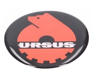 naklejka, emblemat, logo Ursus wypukłe 3D 50mm 22238897