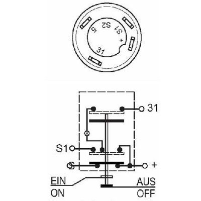 przycisk, włącznik świateł postojowych Deutz-Fahr, Fendt, Valtra X830240362000