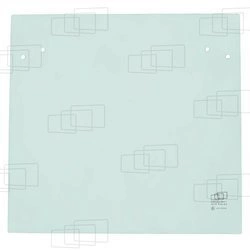 szyba ładowrarka Case - drzwi górna E133733 (4623)