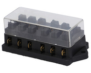 skrzynka bezpieczników płaskich 6 szt