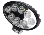 lampa robocza eliptyczna LED 24W światło rozproszone