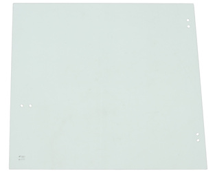 szyba do ciągnika John Deere - boczna zielona L38309 (2569)