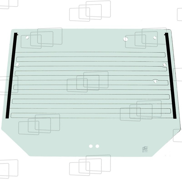 szyba do ciągnika Fendt - tylna ogrzewana H149810050020