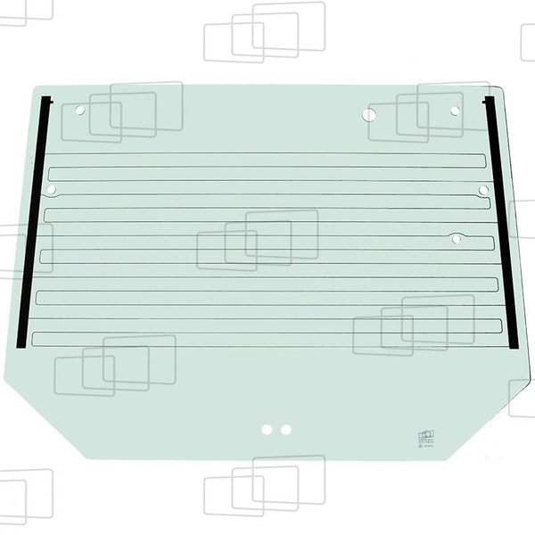 szyba do ciągnika Fendt - tylna ogrzewana H149810050020 (5260)