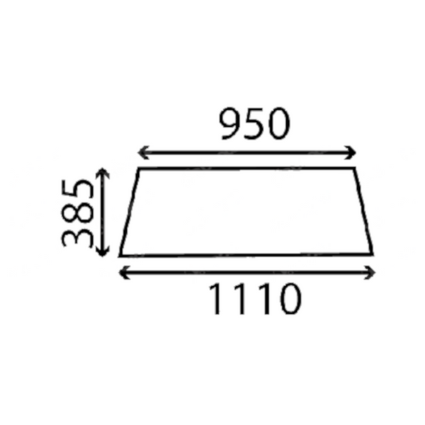 szyba - tylna górna 4995366